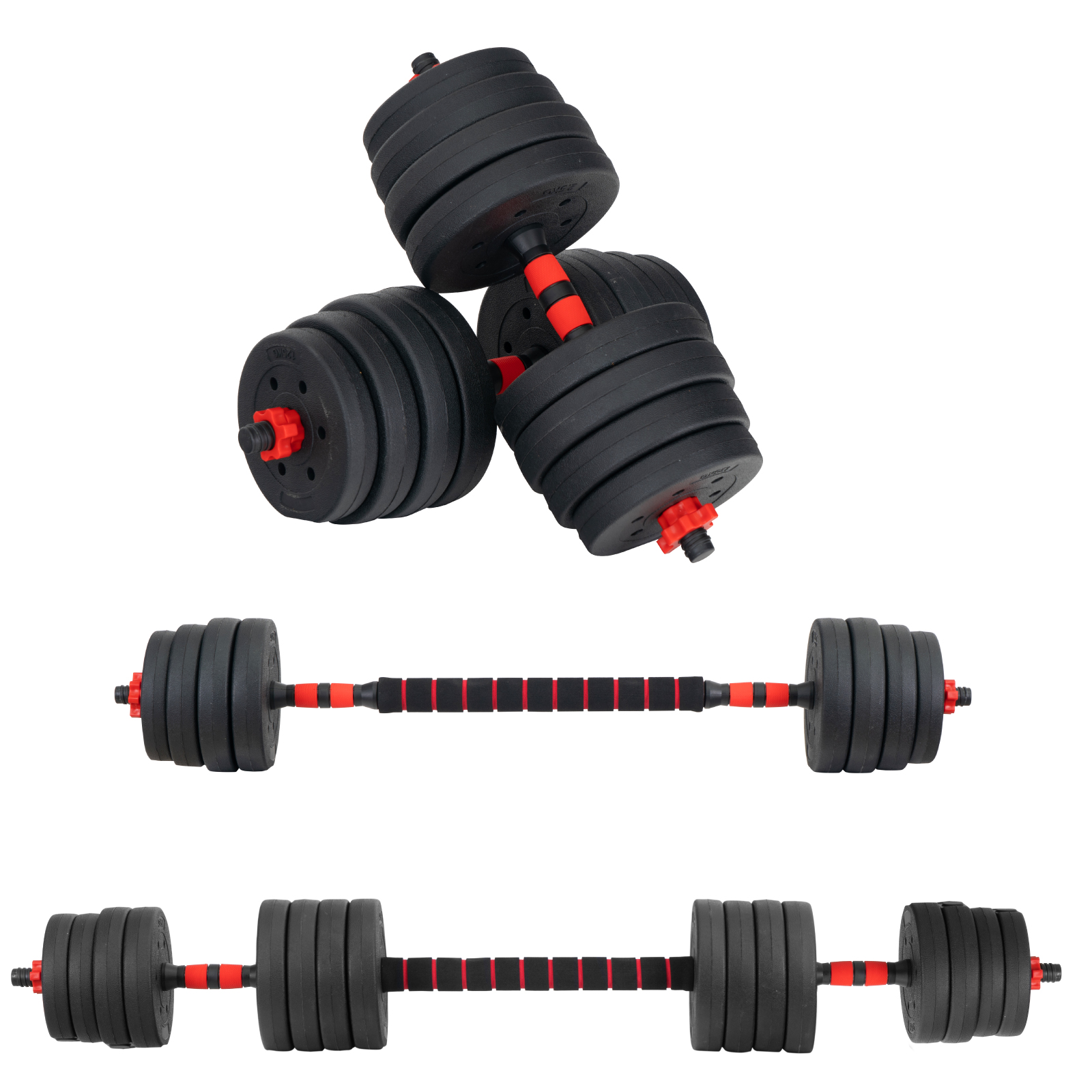 Mancuernas Cromadas Kit Mancuernas 30 Kg Set Mancuernas Cromadas