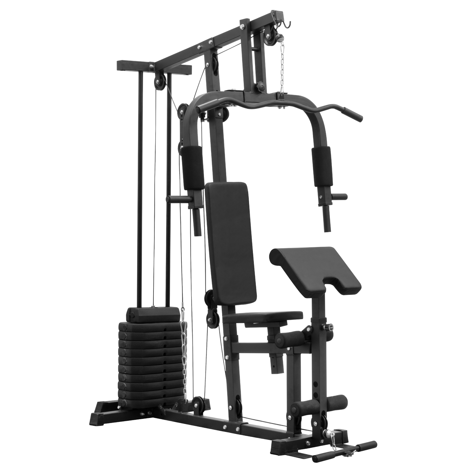 Entrenamiento Maquina De Pesas Multifuncional Ejercicios Hacer