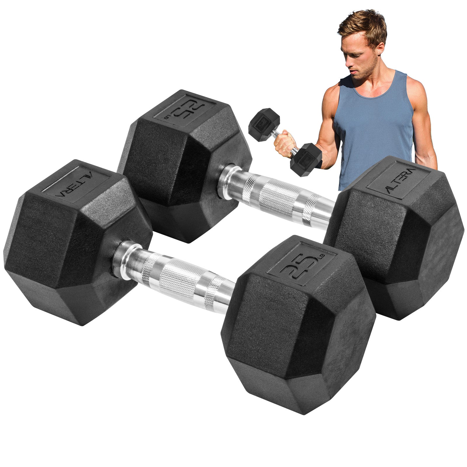 Pesas Hexagonales Pesas 10 Kg Mercadolibre Mancuernas Ajustables