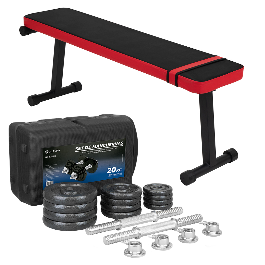 Kit discount set mancuernas