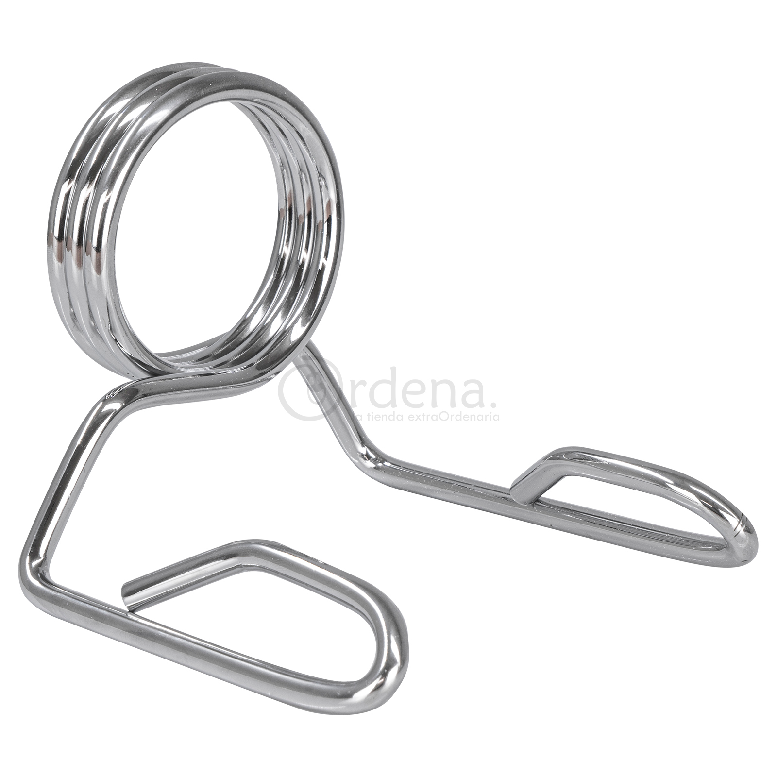 Par Seguros Pinzas De Barras Olimpicas Cromado 2 Pulgadas