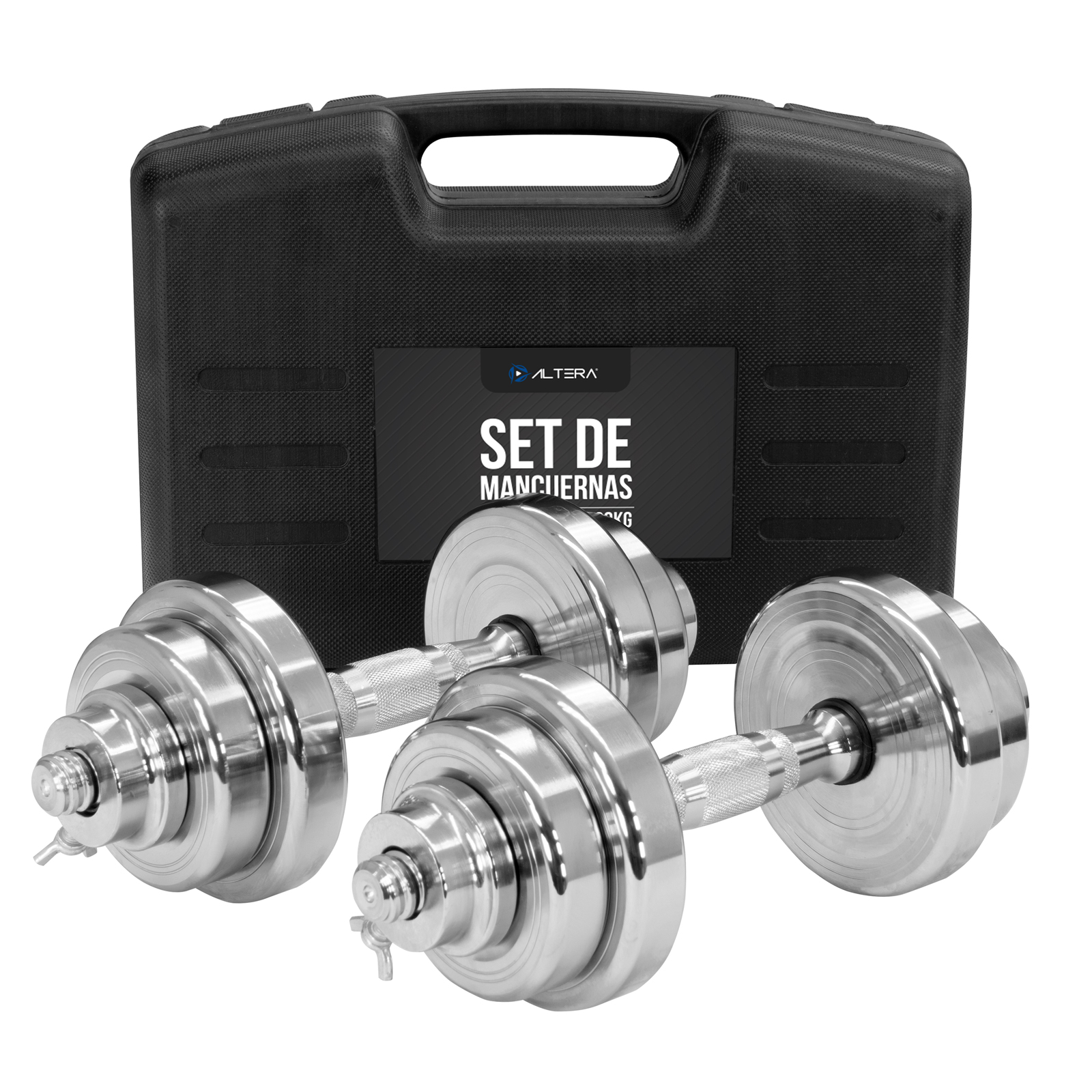 Mancuernas set discount 20kg