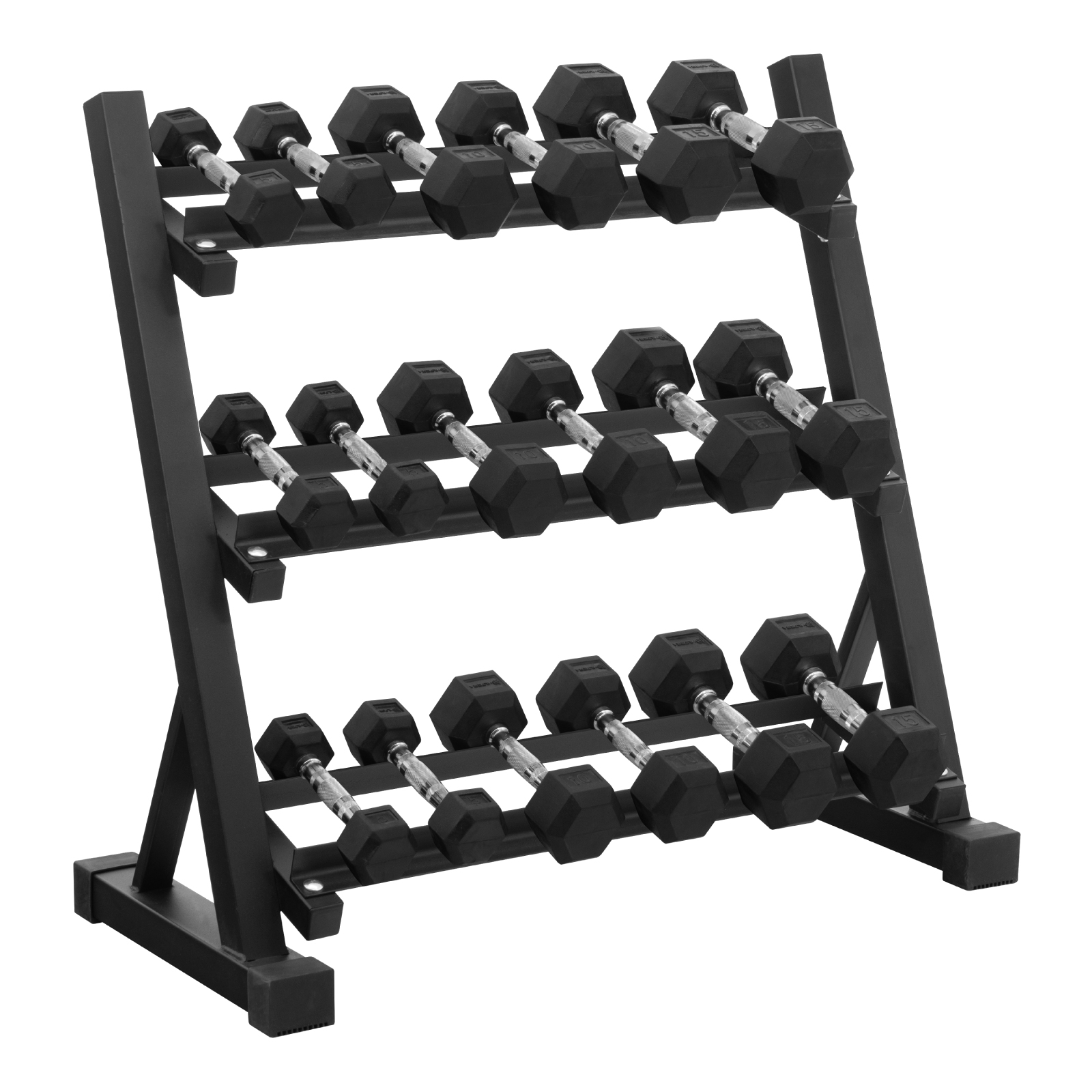 Kit Mancuernas Venta Mancuernas Hexagonales Titanium Strength Set