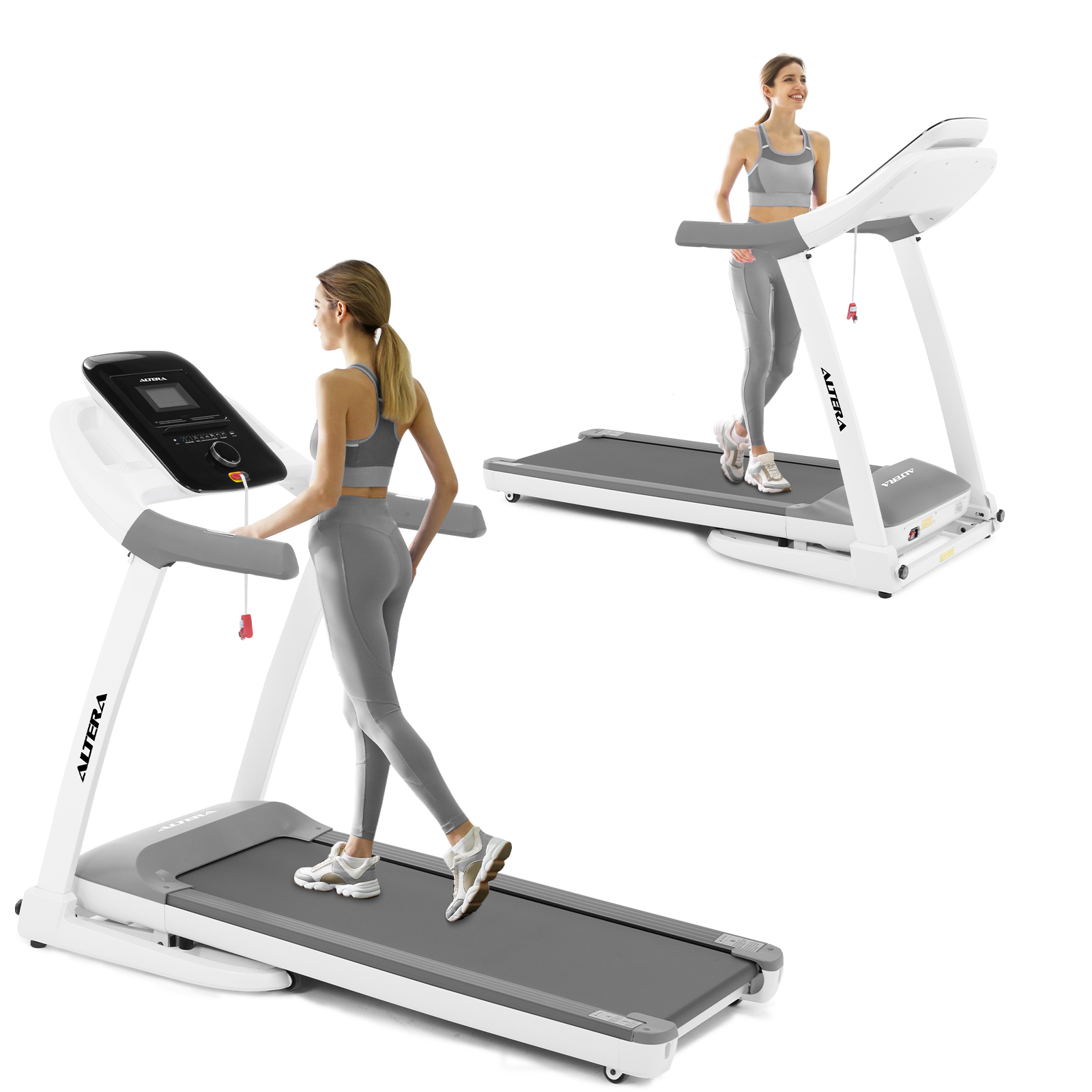 Caminadora Roslin Electrica Altera Con Inclinacion Fitness Plegable