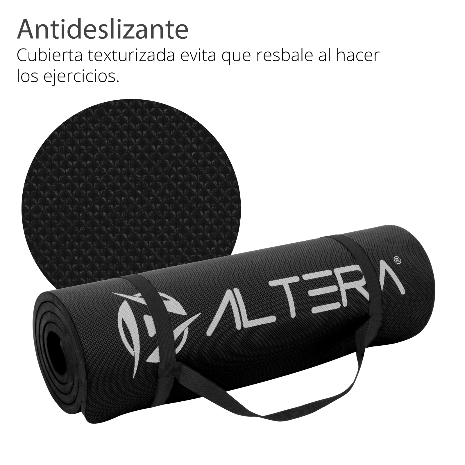 Tapete Yoga Mat Fitnes Ejercicio Antideslizante Grosor 1.4cm