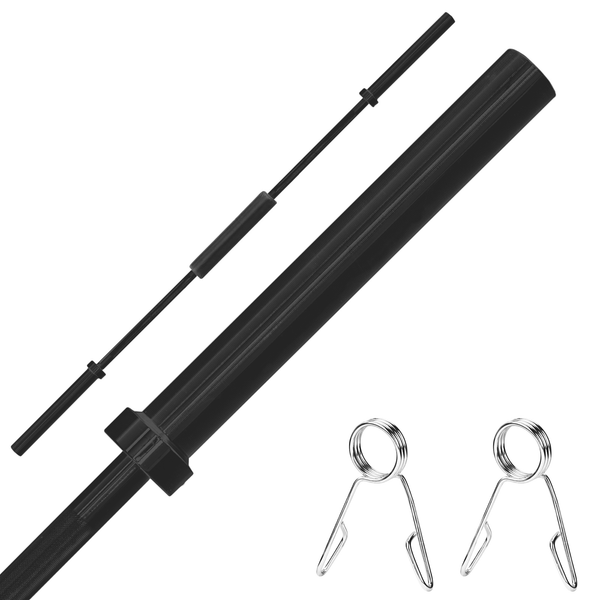 Barra Recta Olimpica 2.2 M 15 Kg Uso Rudo Para Gimnasio