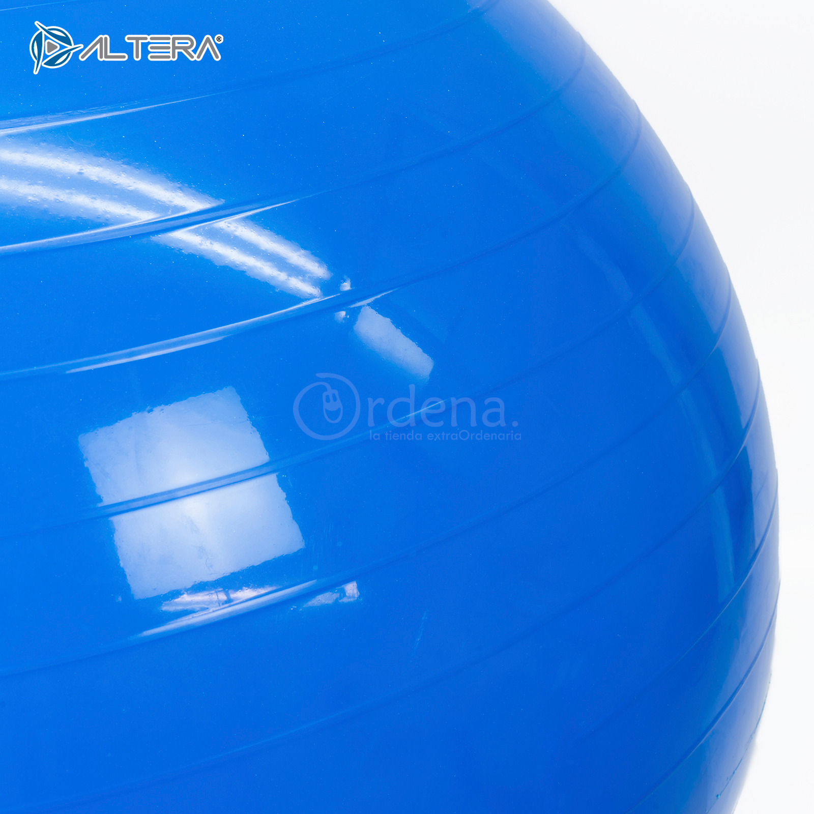Balón De Yoga Easyfitness 75 Cm Pelota Pilates Azul