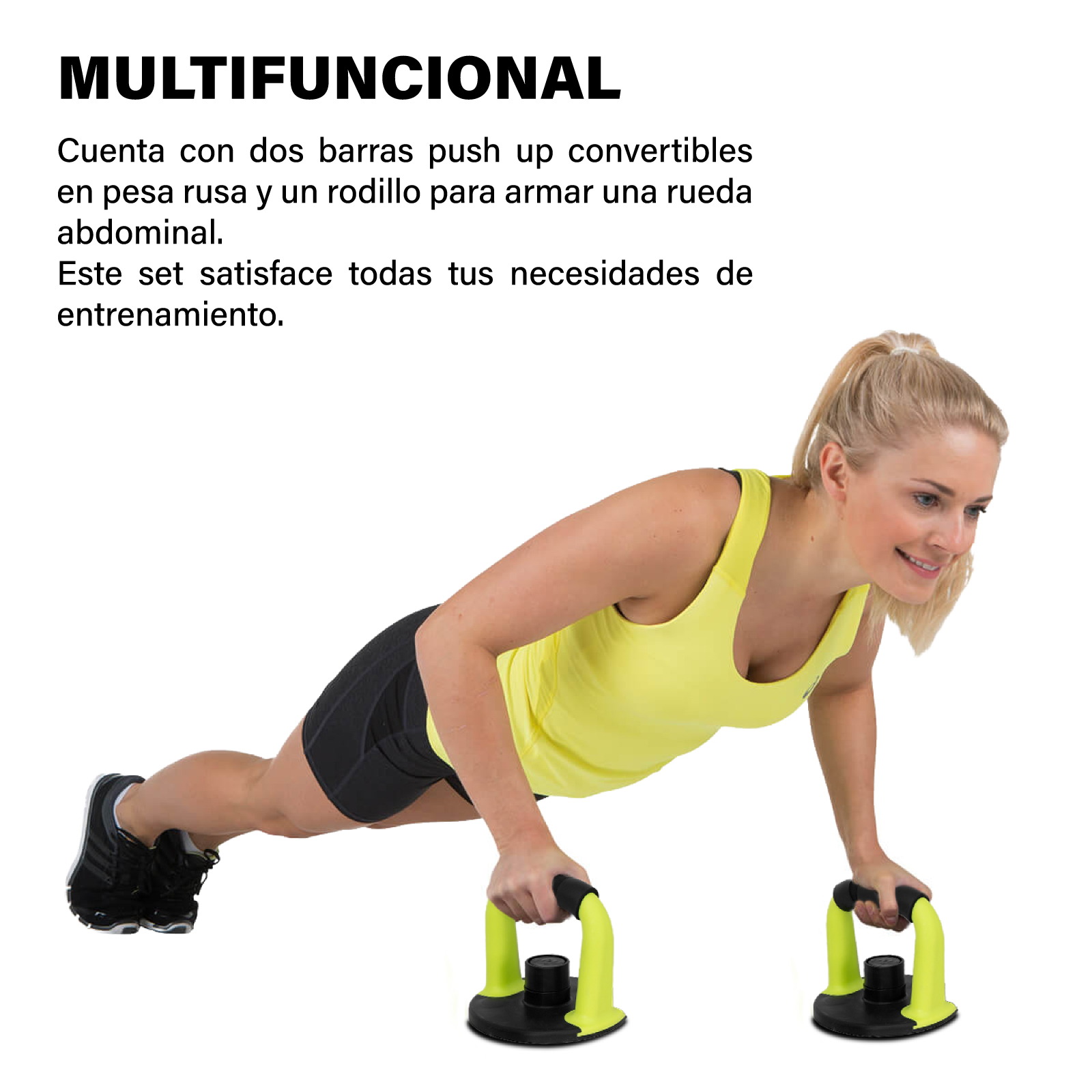 Set De Mancuernas Ajustables Altera Kit Con Pesa Rusa 15kg