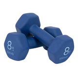 Set De Mancuernas Hexagonales 3-5-8 Lbs Juego De 6 Pzs Eleva