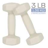 Set De Mancuernas Hexagonales 2-3-5 Lbs Juego De 6 Pzs Eleva
