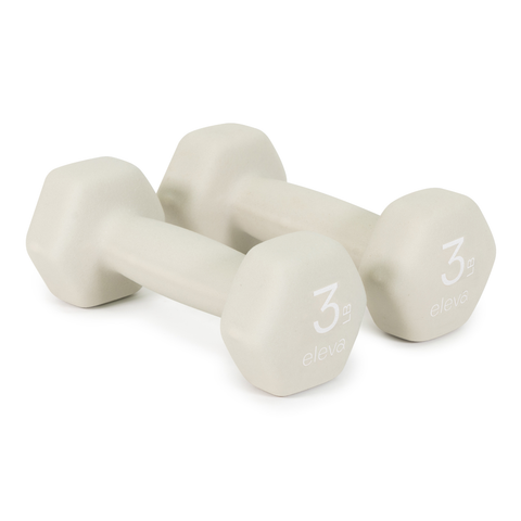 3LB Par De Mancuernas Neopreno Entrenamiento Premium Eleva