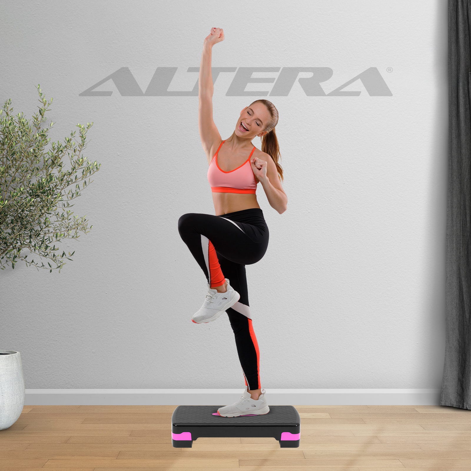 Banco Escalon De Ejercicio Step Rutinas Aerobics Ajustable