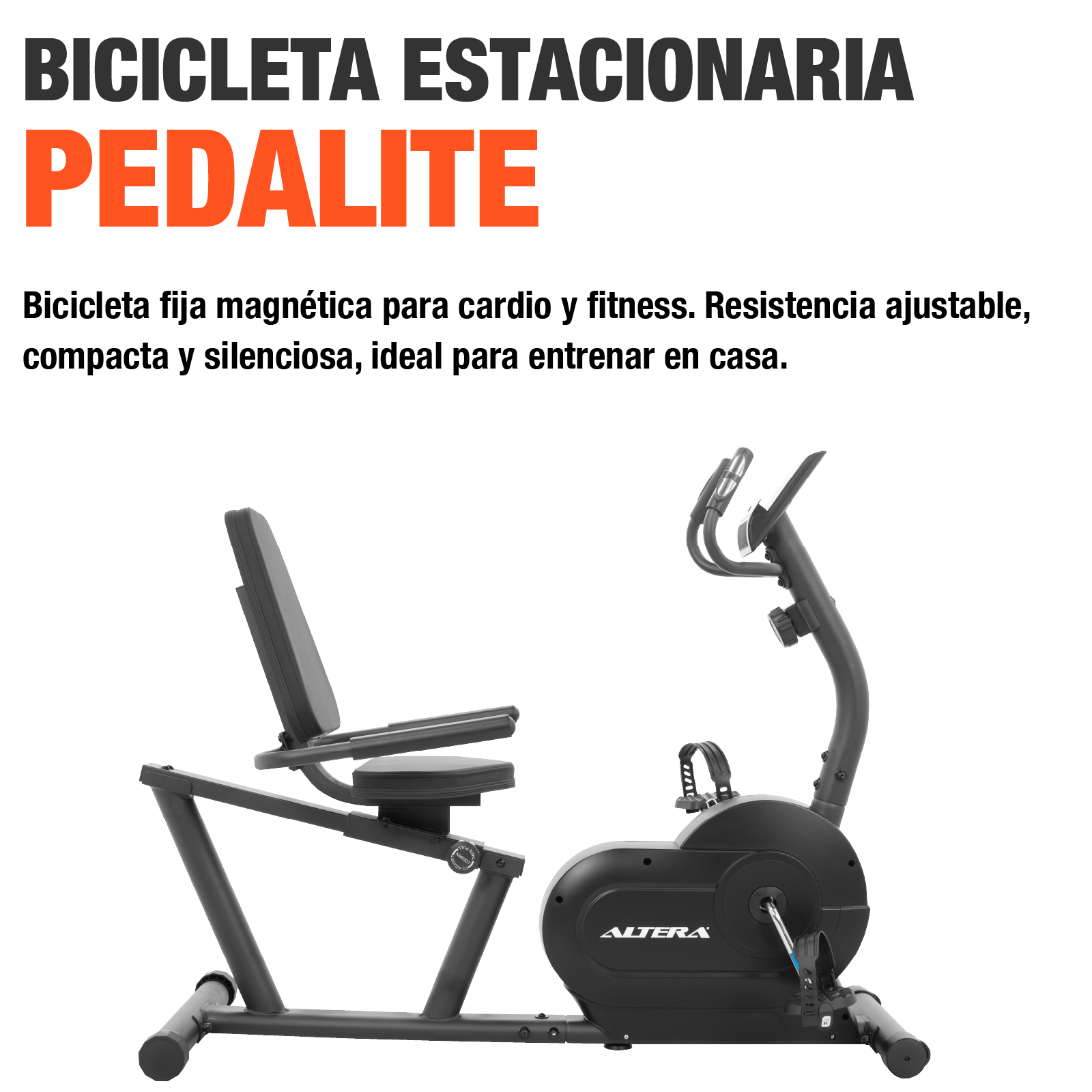 Bicicleta Fija Estatica Spinning Cardio Gimnasio Altera