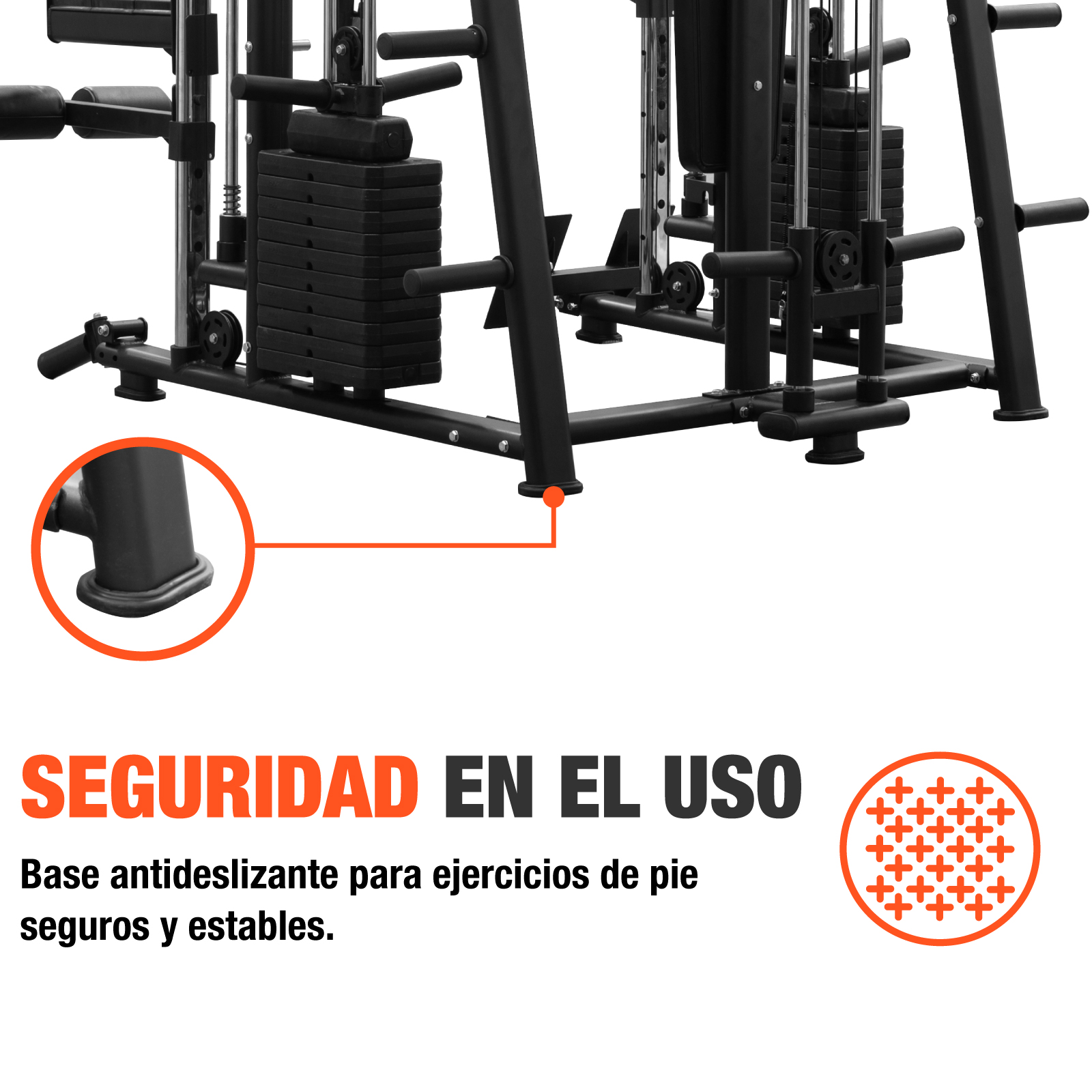 Jaula Smith Gym Multifuncional Maquina Para Piernas Altera