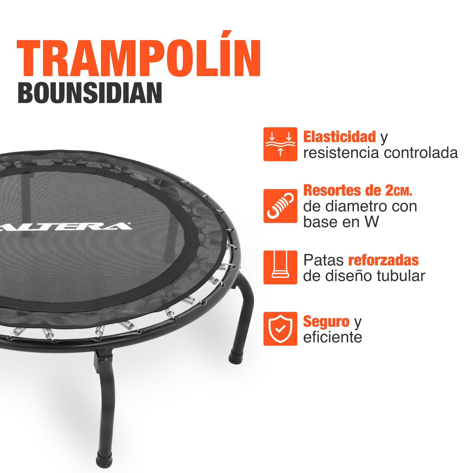 Trampolín Fitness Brincolin Altera Ejercicio Profesional