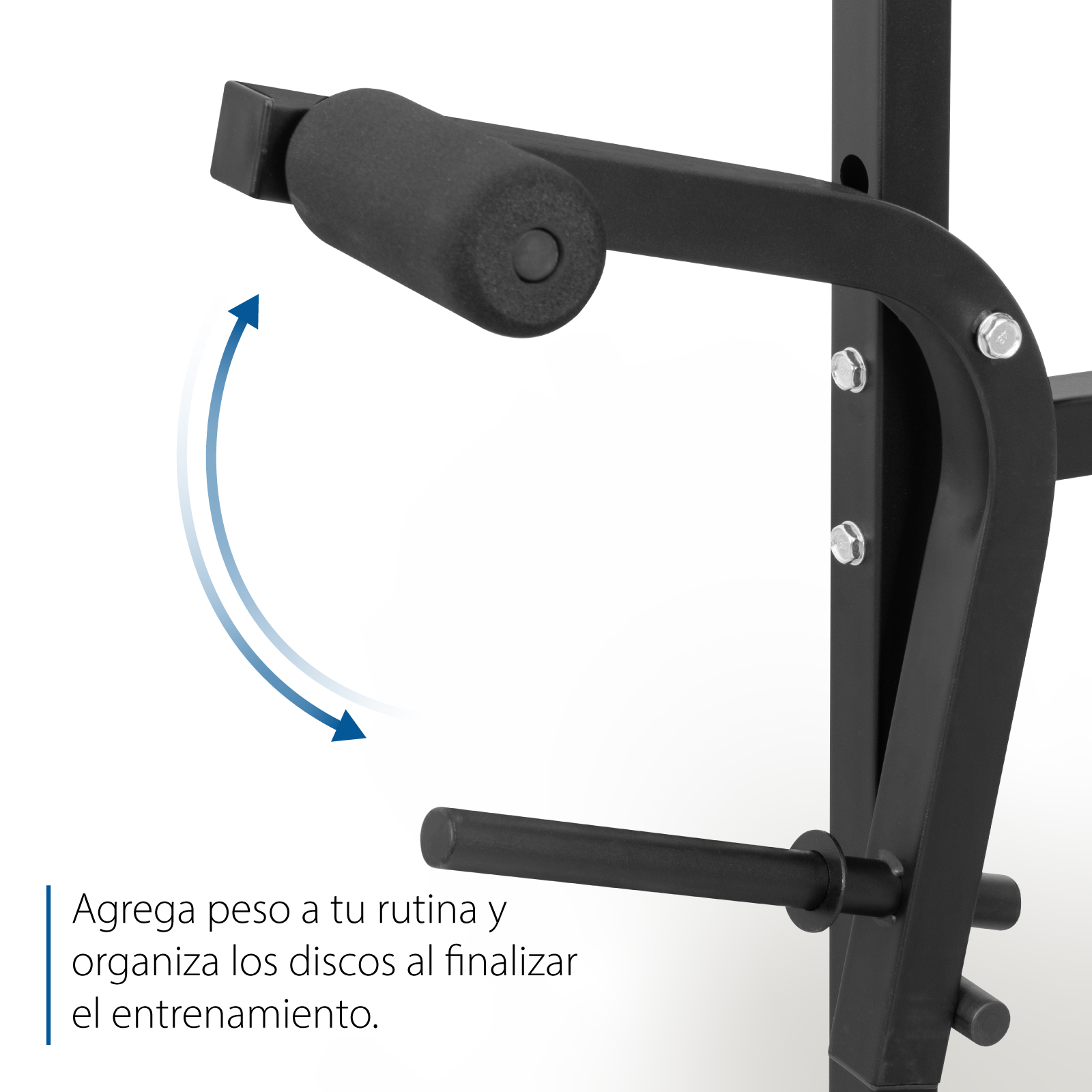 Banco Pesas Ejercicio Altera Multiposiciones Polea Ajustable