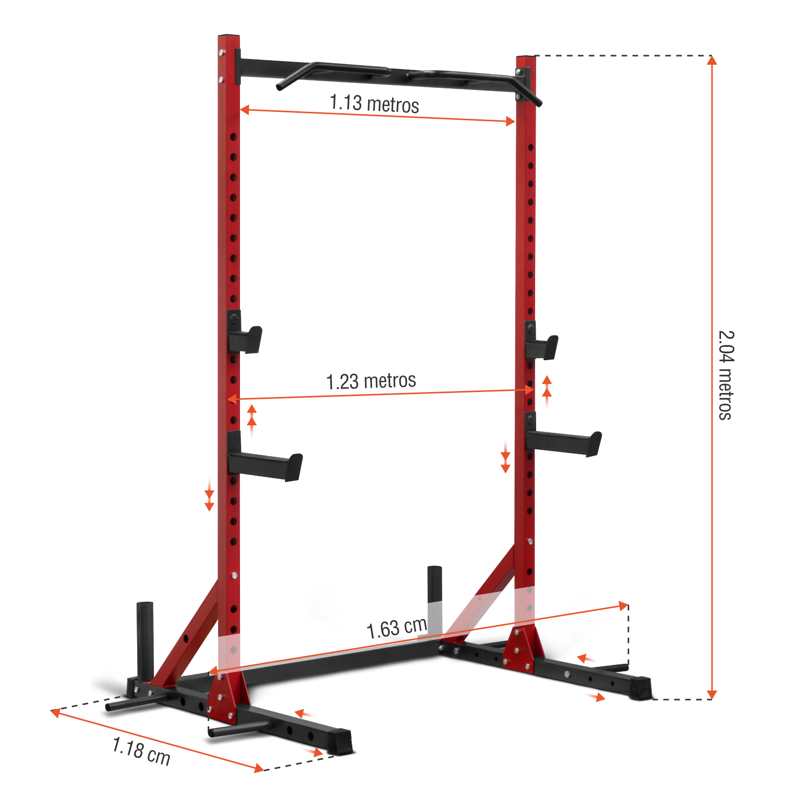 Gimnasio Multifuncional Altera Fondos Dominadas Sentadillas