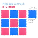 Tatami Piso Tapete De Gimnasio Artes Marciales 10m2 10pzs