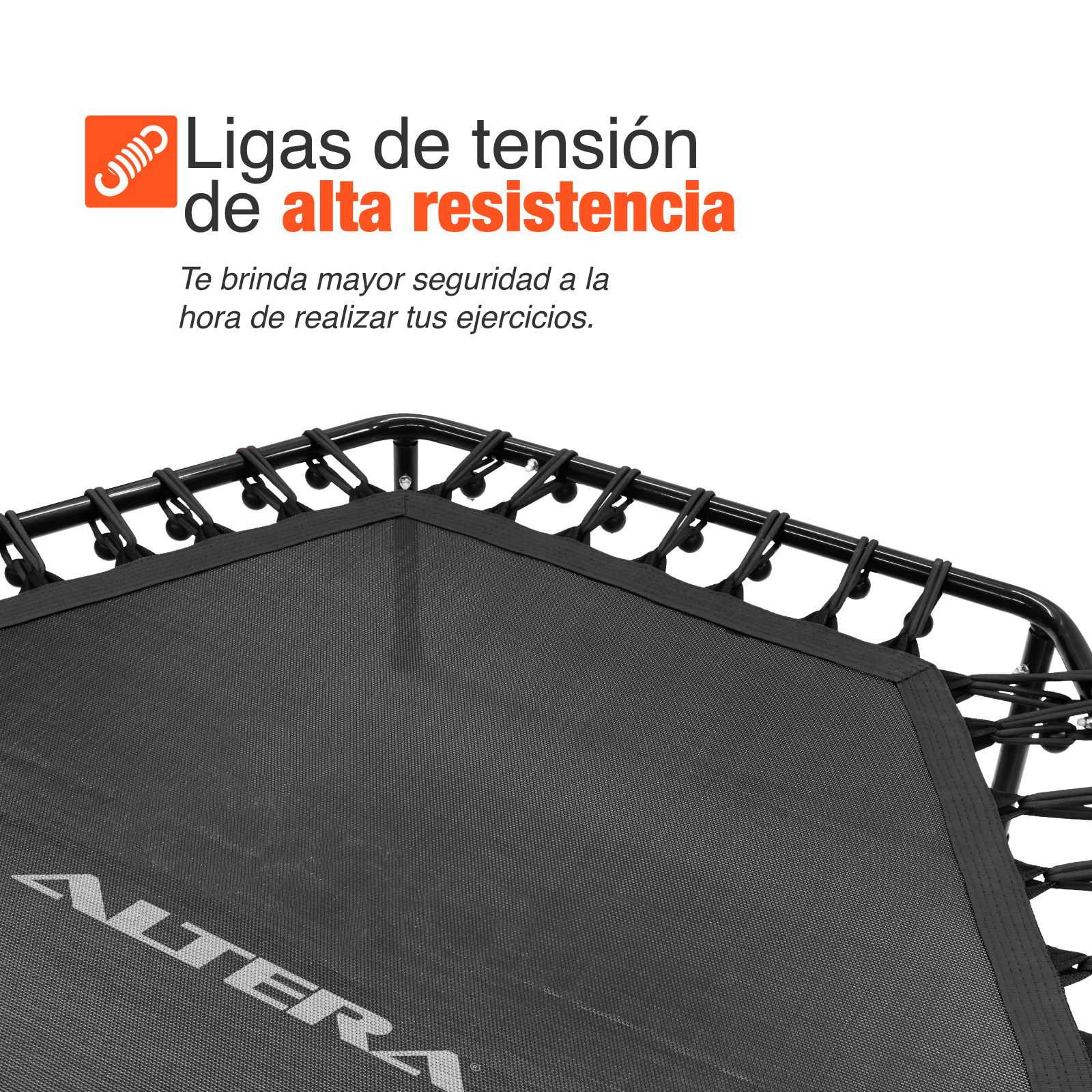 Trampolin Ejercicio Aerobico Fitness Hexagonal Barra Altera Trampolines