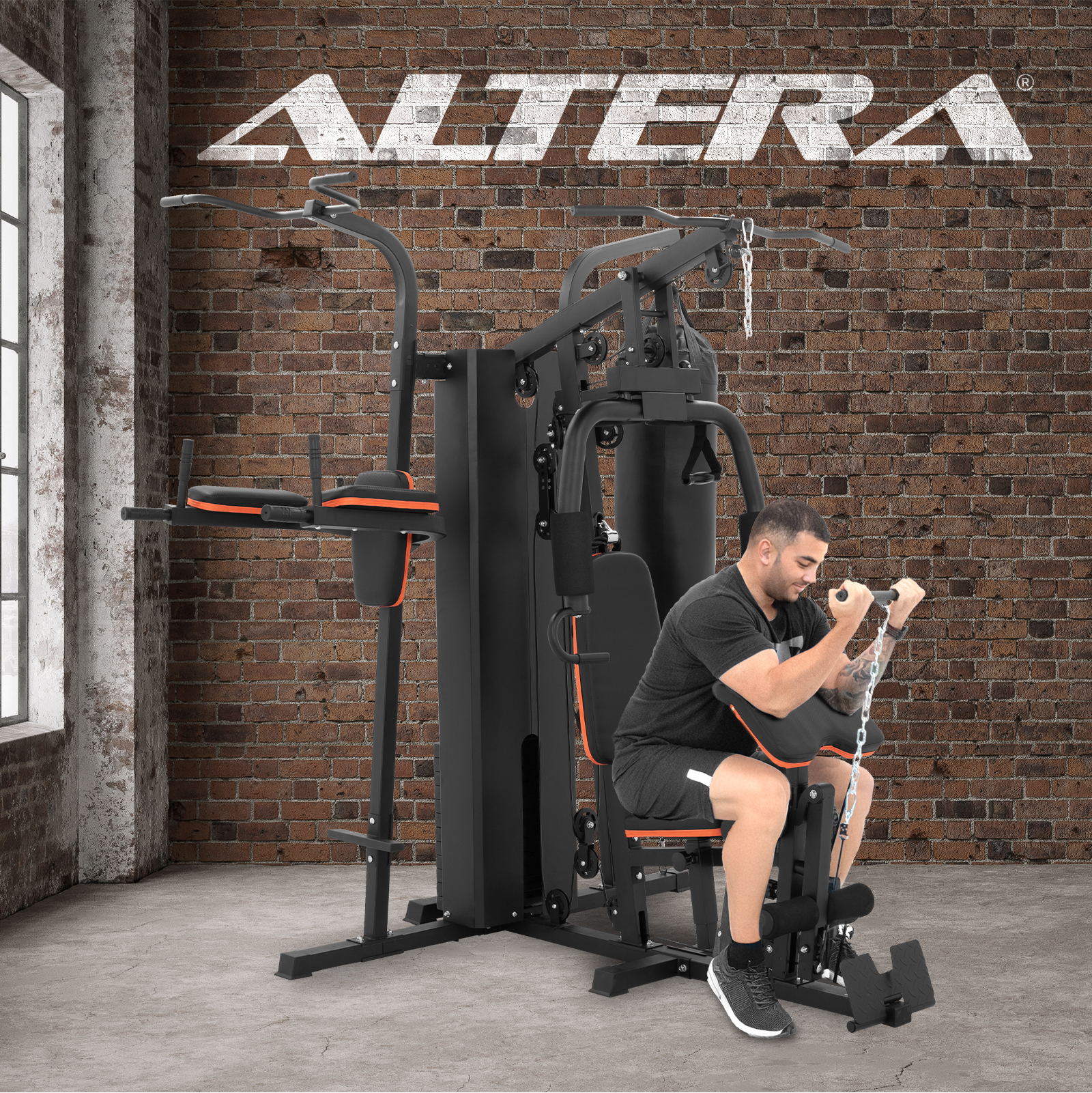 Altera Gimnasio Multifuncional Estación De Ejercicio Y Boxeo