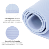 Tapete Para Hacer Ejercicios Yoga Pilates Rehabilitacion Gym - Altera
