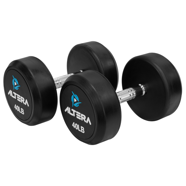 Mancuernas 40 Lbs Altera Pesas Redondas Gimnasio Profesional
