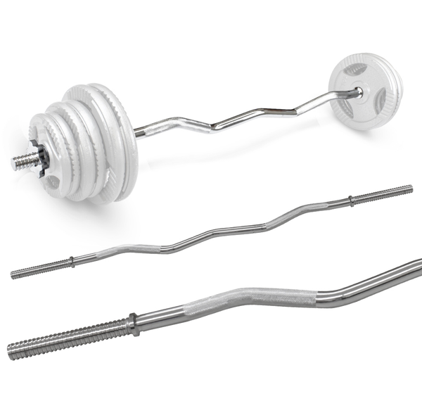 Barra Zeta Cromada C/Rosca 1.2 Mts 1pulg. Diamtero - Altera.fit