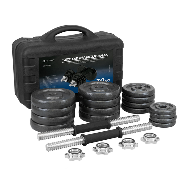Altera set de mancuernas 30kg