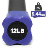 Barra De Entrenamiento De Fuerza Con Peso Integrado 12 Lb