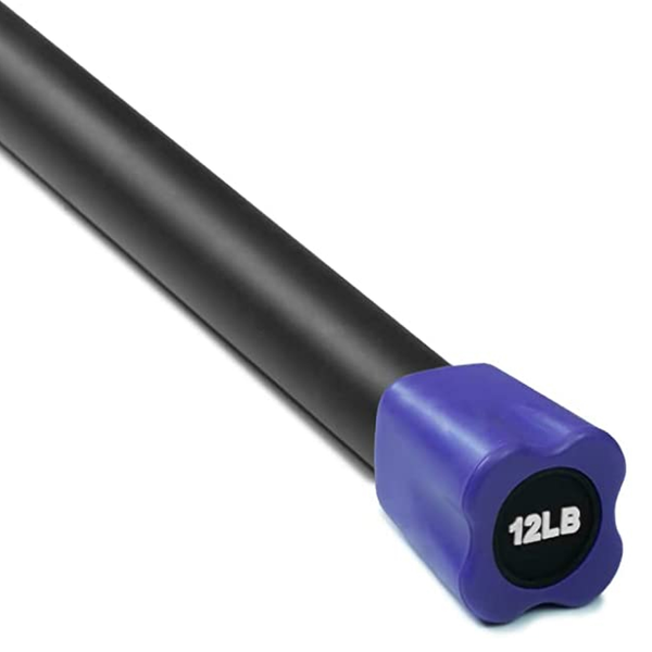 Barra De Entrenamiento De Fuerza Con Peso Integrado 12 Lb