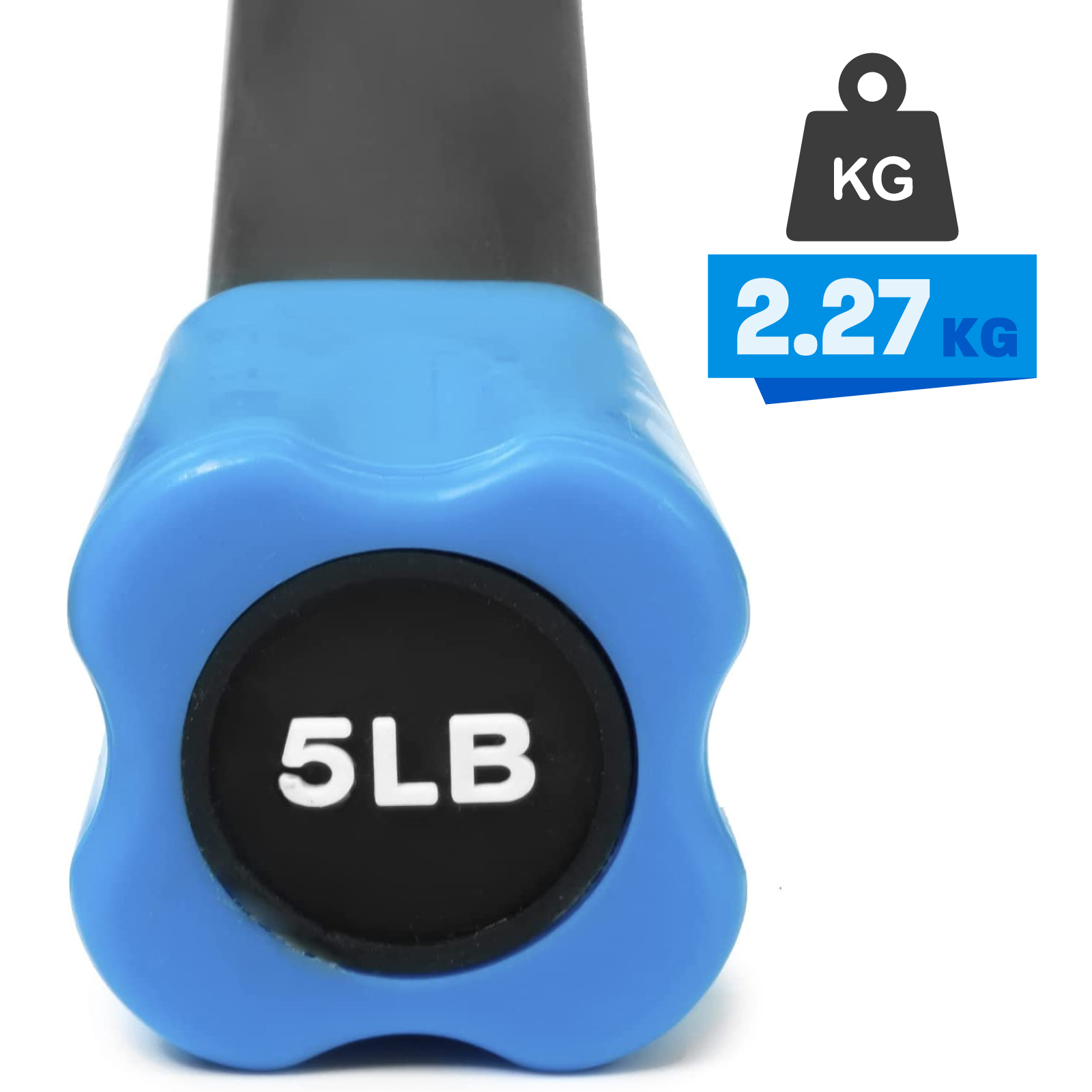 Barra Con Peso Integrado Entrenamiento Fuerza Crossfit 5 Lb - Altera