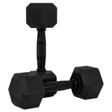 Set 2pzs 10lbs ELEVA - Mancuernas Hexagonales de PVC Premium