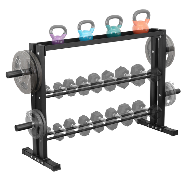 Rack De Mancuernas Altera Multifuncional Pesa Rusa Discos