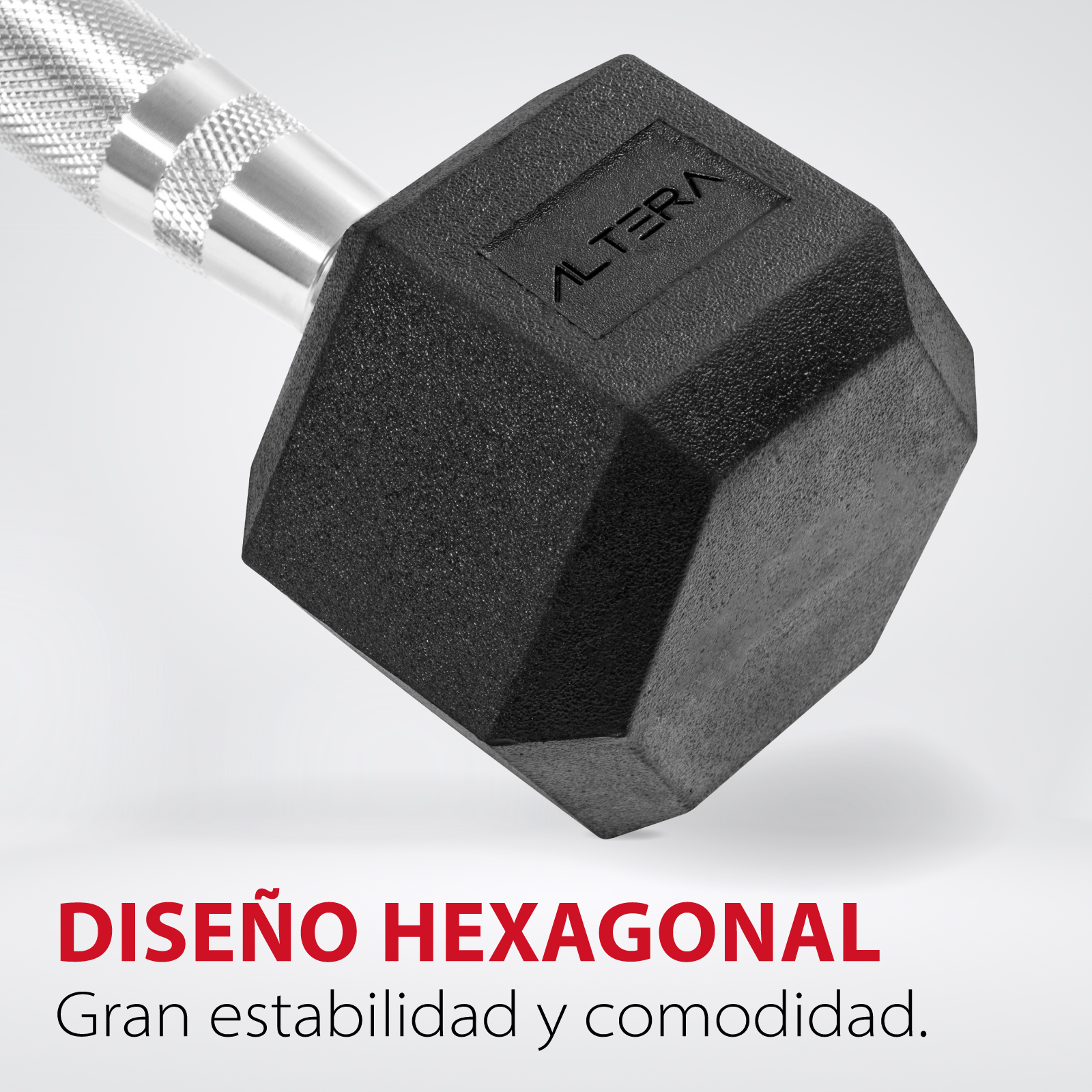 Mancuernas 8 Lbs  Hexagonales Altera Pesas Ejercicio Par Kg