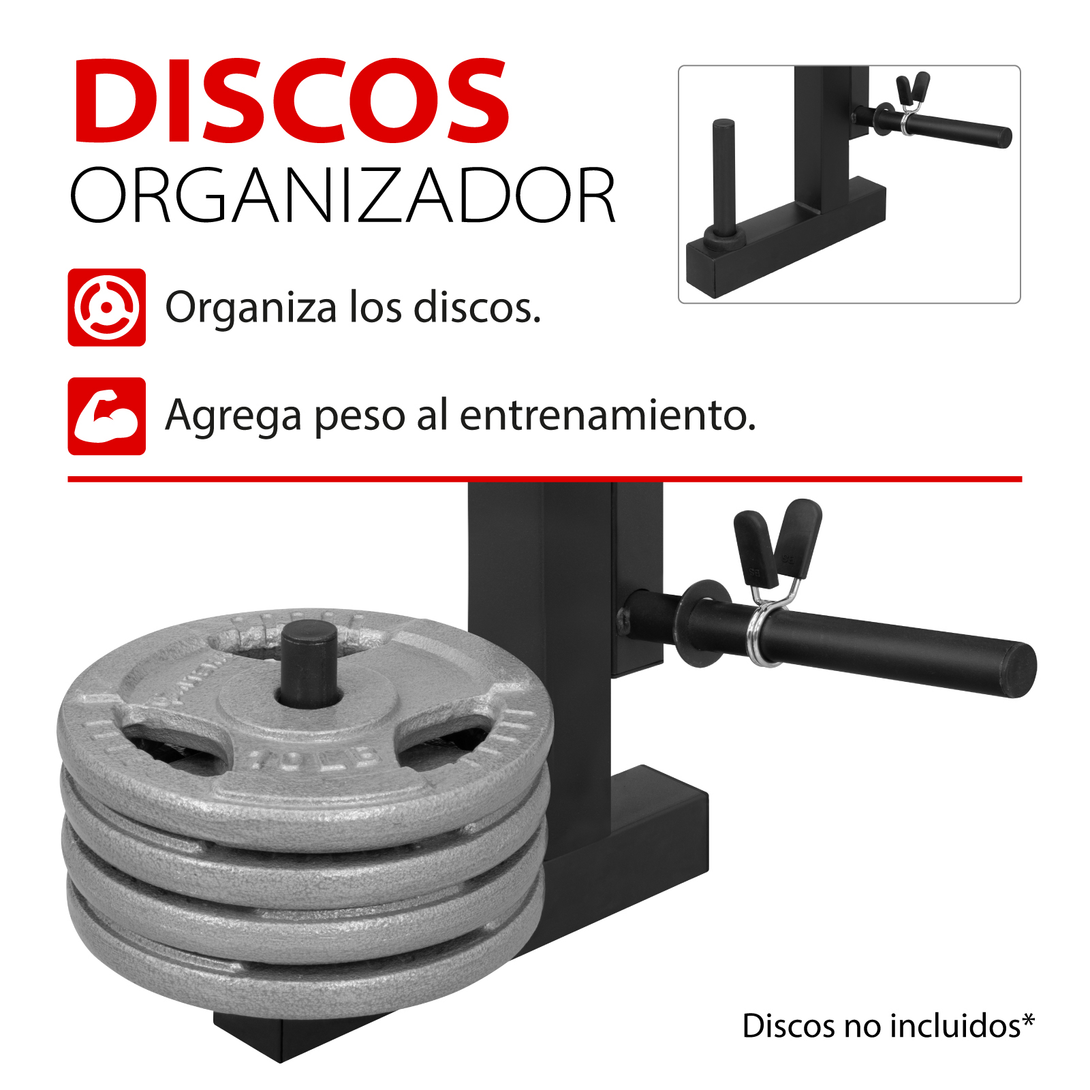 Banco Multiposiciones Gym Casa Ejercicio Pierna Brazo Pecho - Altera