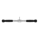 Maneral Barra Recta de Gimnasio Jaladera Corta Bicep Tricep