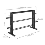 Rack De Mancuernas Altera Multifuncional Pesa Rusa Discos