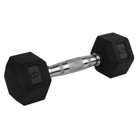 Mancuerna Hexagonal Acero Forro De Neopreno 8 Lbs - Altera.fit