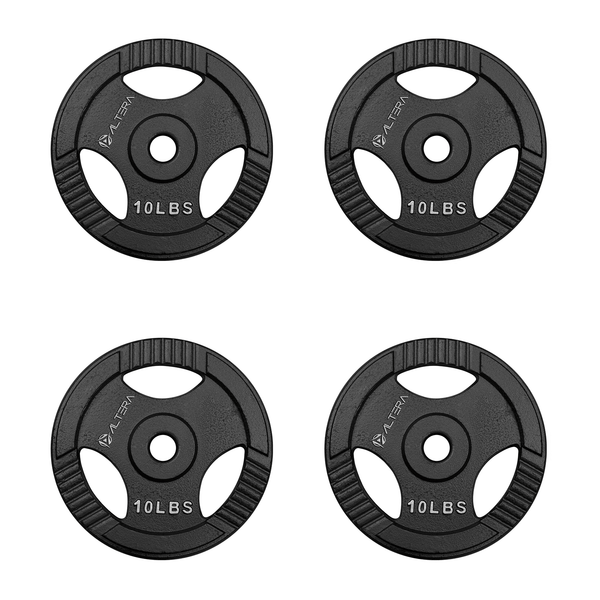 Kit Combo De 4 Discos 10 Lbs Para Gimnasio Fitness 40 Lbs