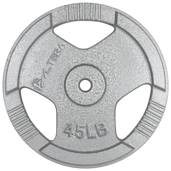 Altera Sl 45 Disco Con Agarradera 45 Lb Plata - Altera.fit