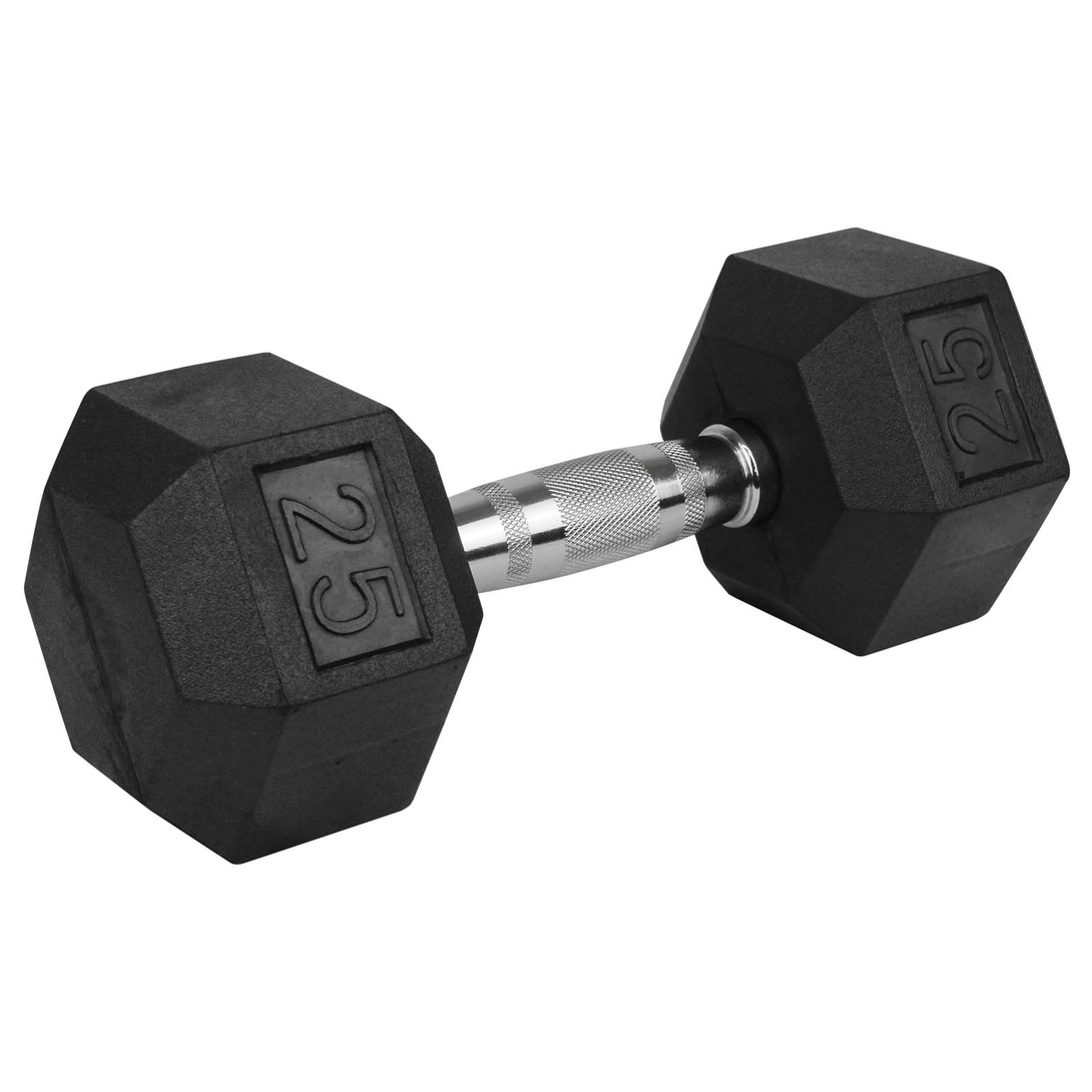 Mancuerna Hexagonal Acero Forro De Neopreno 25 Lbs - Altera.fit