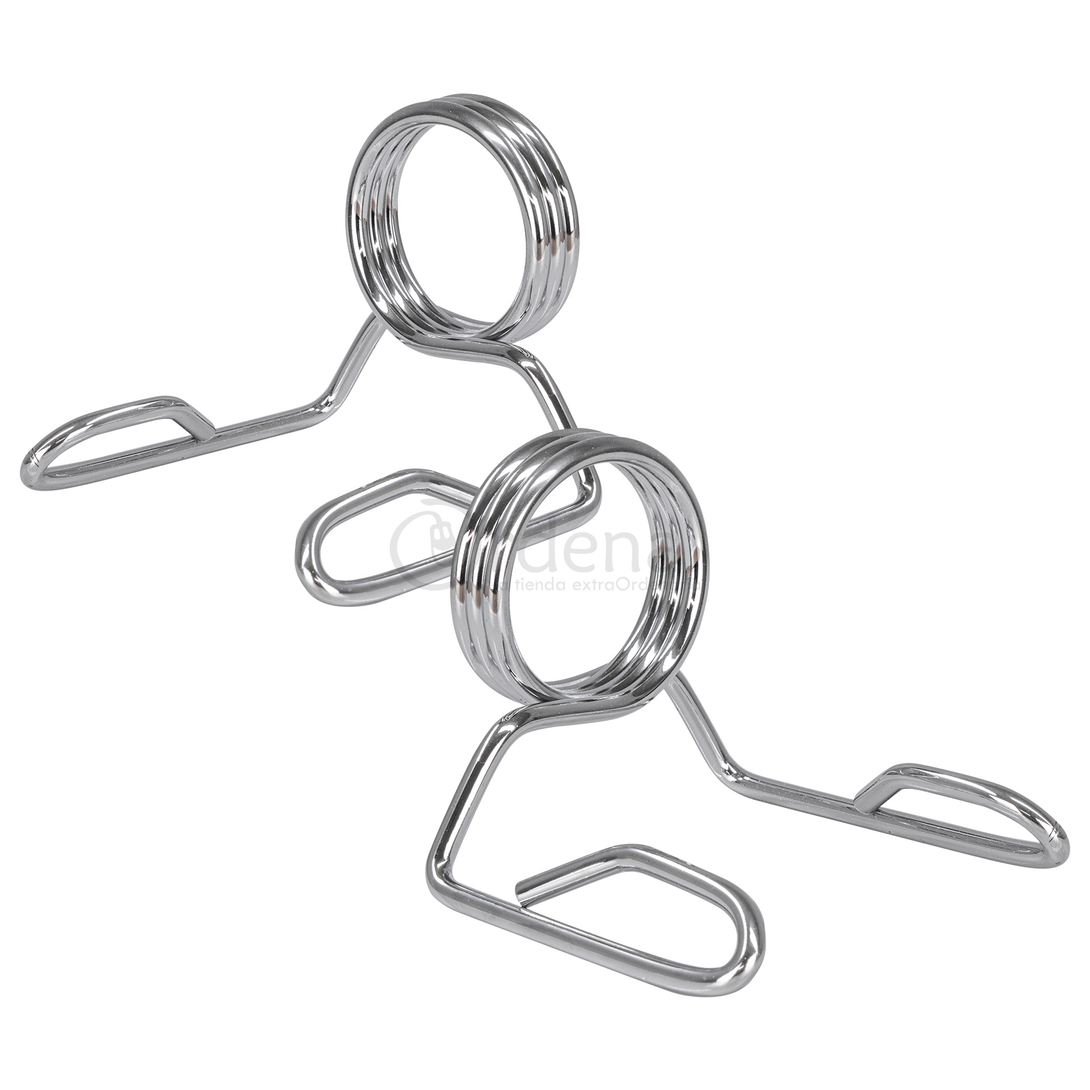 Par Collares Para Barras Olimpicas 2 Pulgadas Acero Cromado - Altera.fit