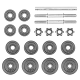 Mancuernas Altera Ajustables Discos Barra Conector 20 Kg