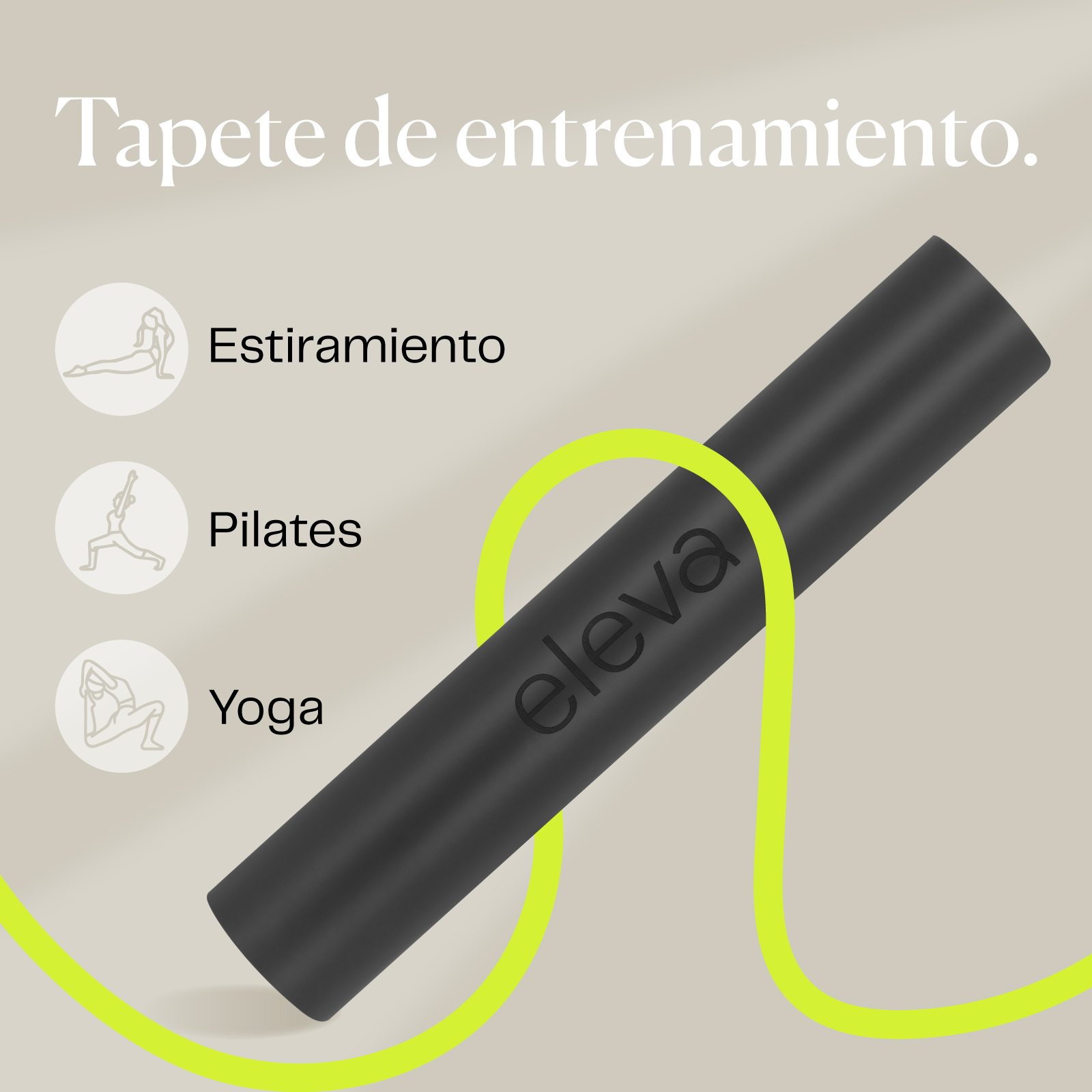 Tapete De Yoga Premium Antiderrapante Eleva